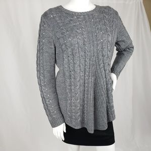 The great northwest indigo sweater top